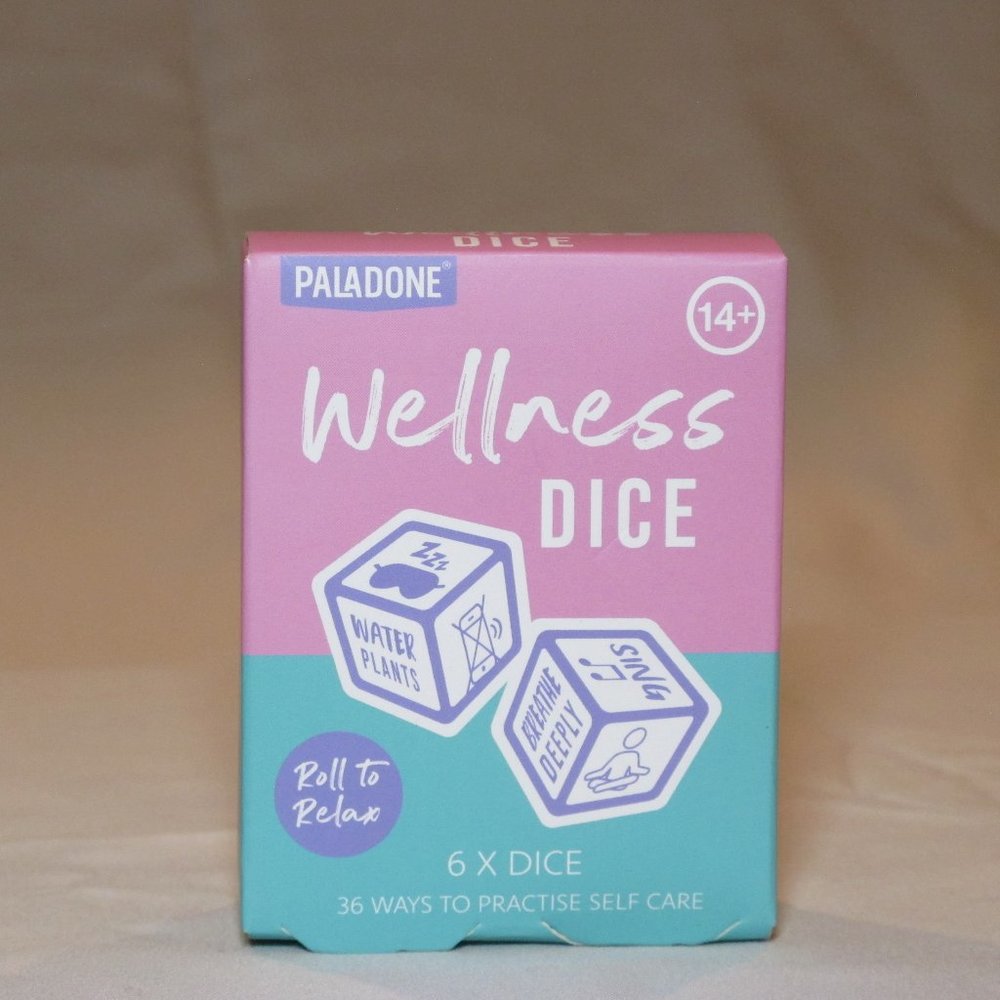 6 wellness dice role to relax